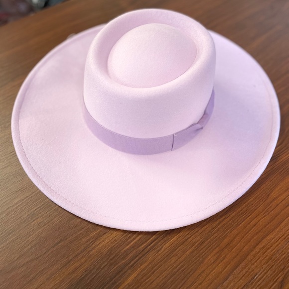 LILAC bolero rancher big brim Fedora hat - Picture 2 of 8